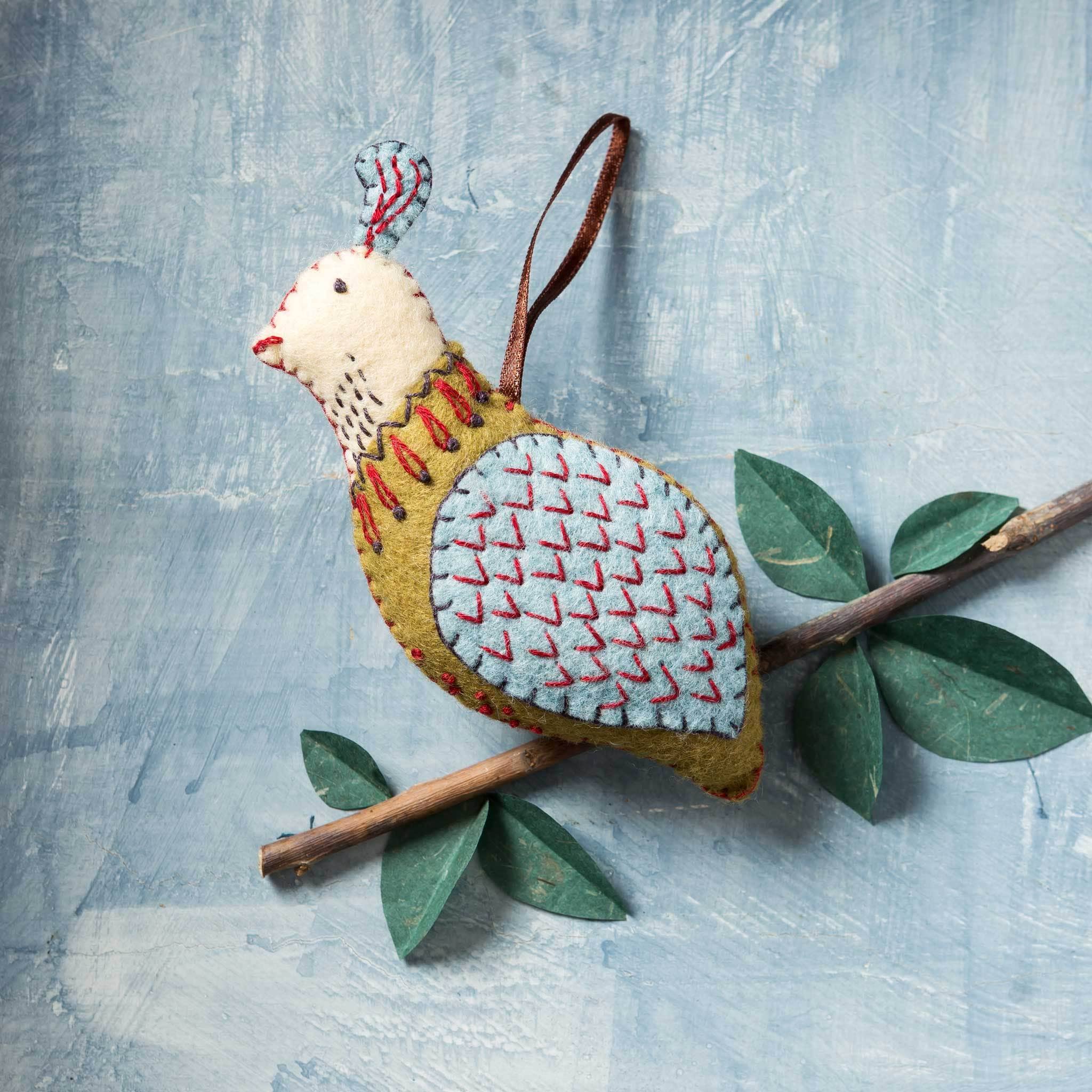 Partridge Felt Craft Mini Kit – All About The Yarn