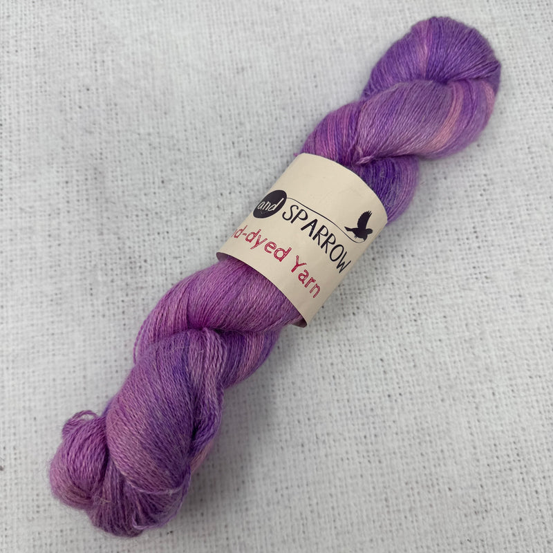Cat and Sparrow – Cocoon Lace | Hand-Dyed Alpaca, Linen & Silk Lace Weight Yarn