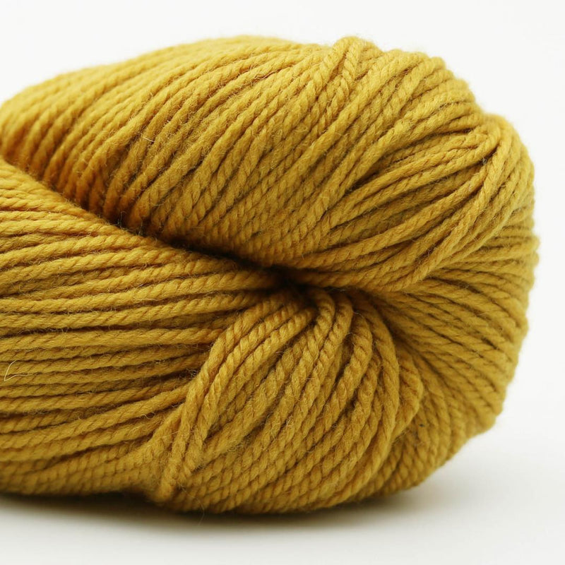 Sunray Shawl Kit in Hey Mama Wolf Skadi DK Merino d'Arles organic wool