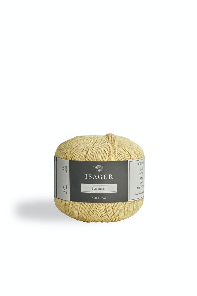 Isager Bomulin UK Cotton Linen Yarn shade 58