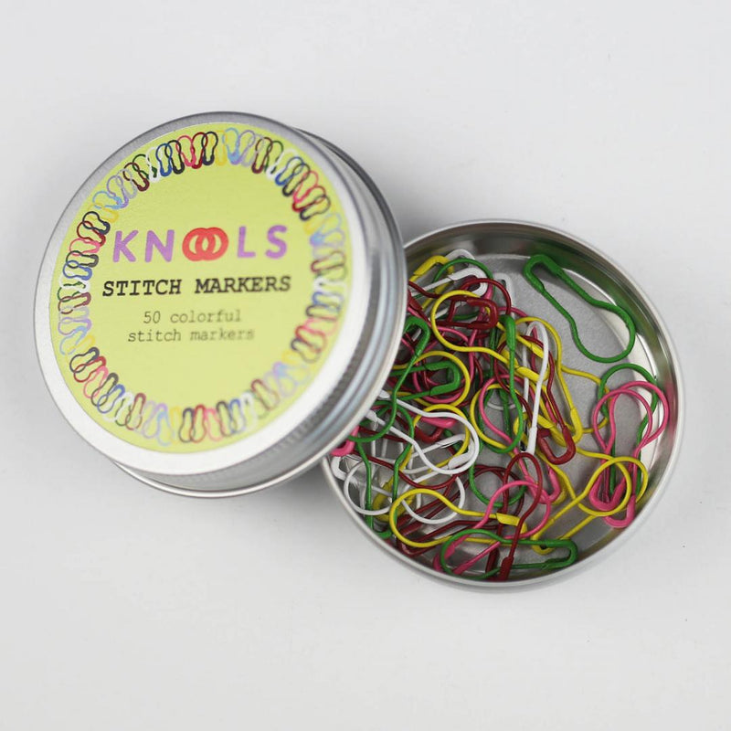 Knools Stitch Markers - removable/locking bulb pins