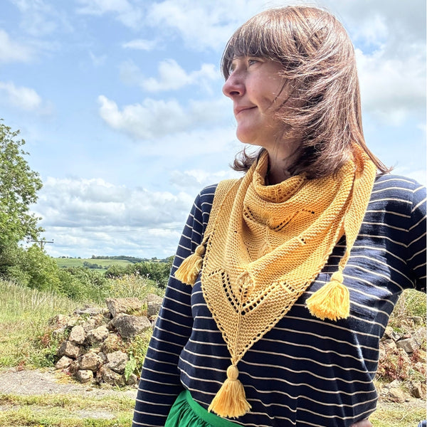 Tulip Shawl Knitting Kit