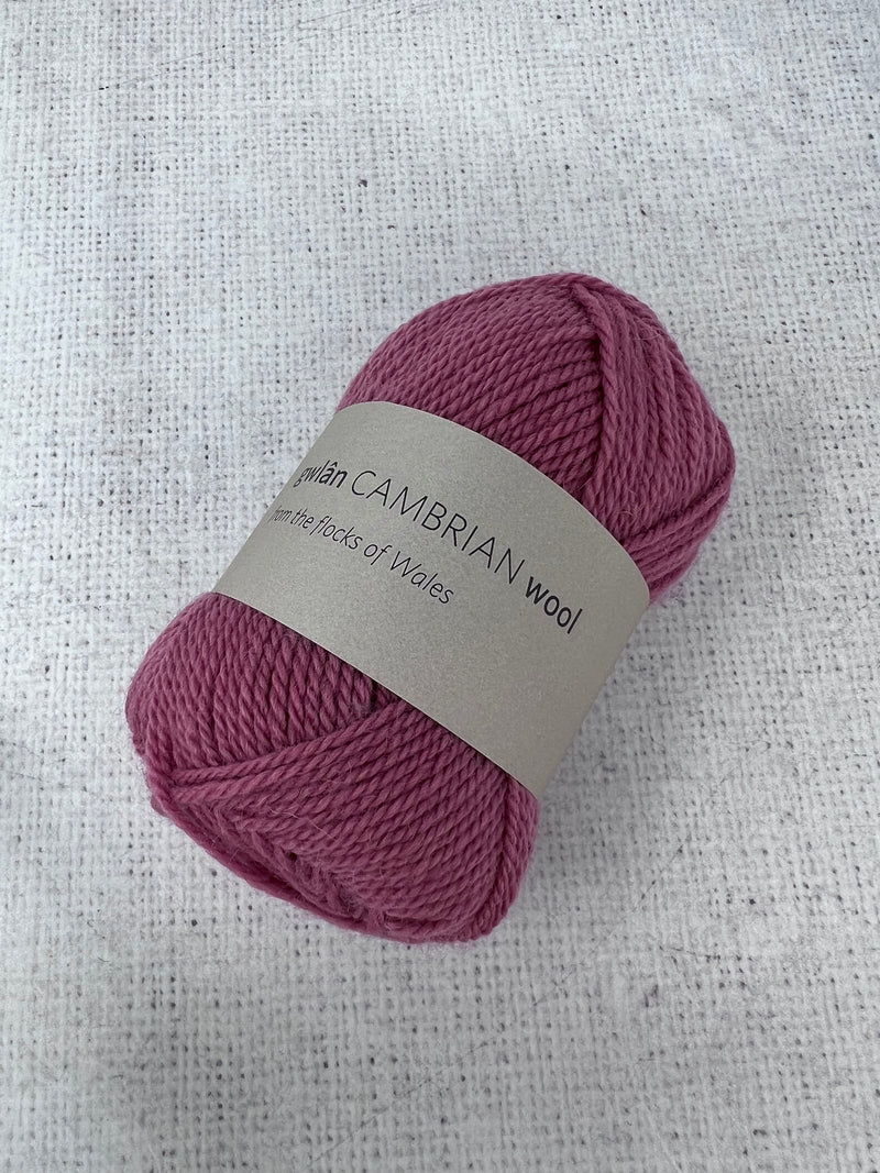 Cambrian Wool DK (Double Knit) 100% Welsh Mule British Wool Yarn