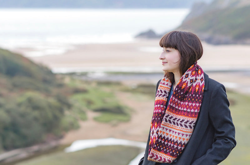 Take Heart: A Transatlantic Knitting Journey by Fiona Alice.